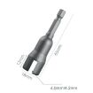 65mm Open Socket Wrench, 4mm Slotted Power Wing Butterfly Nut Socket - 3