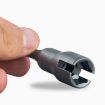 65mm Open Socket Wrench, 4.2mm Slotted Power Wing Butterfly Nut Socket - 5