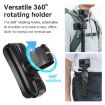 Selfie Stick Hanger for Insta360/DJI/GoPro - Backpack Quick Attachment - 5