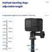 TELESIN Gen 2 2.7m Carbon Fiber Selfie Stick for GoPro HERO13/Insta360 - 2