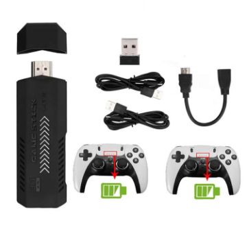 M10 Pro 4K TV Game Player 3D HD Retro Console 256G + Controller - 1