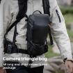 PGYTECH DSLR Camera Crossbody Waist Triangle Bag - Black - 2