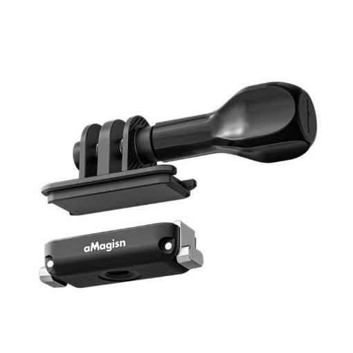 aMagisn Mini Quick Release Mount for Sports Cameras, 1/4" Base & 3-Claw - 1