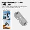 aMagisn Mini Quick Release Mount for Sports Cameras, 2-Claw Main Body - 7