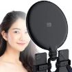 8" Black LED Fill Light for Live Streaming & Photography - Eye Protection - 2