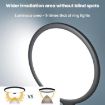 8" Black LED Fill Light for Live Streaming & Photography - Eye Protection - 4