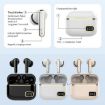 Smart Touch In-Ear Hearing Aid with Digital Charging - White - 3