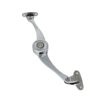S-Shaped Cabinet Wardrobe Door Hinge Lift Up Flap Stay Support Type B - 1