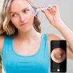 Smart Wireless Visual Ear Picker - P3 LED Light, WIFI, APP Control (White) - 9