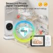 3.2" LCD Wireless Baby Monitor with 2-Way Audio & Night Vision - EU Plug - 3