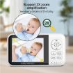 3.2" LCD Wireless Baby Monitor with 2-Way Audio & Night Vision - EU Plug - 5
