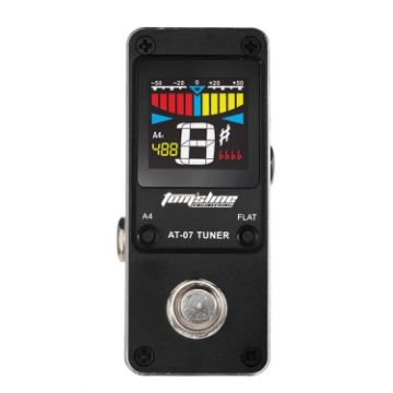 TOM'SLINE Mini Guitar Effects Pedal Tuner - Foot-operated, Compact - 1