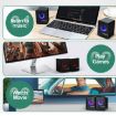 T-WOLF S3 USB/3.5mm Desktop Speakers Dual Diaphragm Subwoofer (Black) - 7