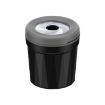 A636 Black Gray Screw Cap Ashtray for Car & Home Desktop Use - 1