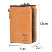BULL CAPTAIN 050 RFID Anti-theft Wallet with Coin Purse (Coffee) - 3