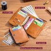 BULL CAPTAIN 050 RFID Anti-theft Wallet with Coin Purse - Gray - 7