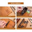 BULL CAPTAIN 050 RFID Anti-theft Wallet with Coin Purse - Gray - 8