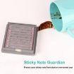 Deep Gray Office Sticky Note Template Box & Student Planner Tool - 7