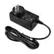 Waveshare 9V/5A DC Jack Power Supply Adapter, 1.2m Cable, US Plug - 1