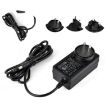 Waveshare 9V/5A DC Jack Power Supply Adapter, 1.2m Cable, EU Plug - 4