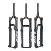 KRSEC XR36 29" MTB Fork, Straight Taper Tube, Barrel Axle, Black - 2