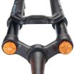 KRSEC XR36 29" MTB Fork, Straight Taper Tube, Barrel Axle, Black - 6
