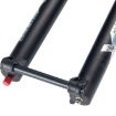 KRSEC XR36 29" MTB Fork, Straight Taper Tube, Barrel Axle, Black - 7