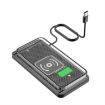 Wireless Car Charger Fast Charging Pad, 1m USB Line, Cuttable Design - 1
