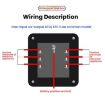 Waterproof 6-Way Fuse Box with LED Indicator & Sticker (ZH-1704A1) - 9