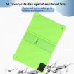 TCL TAB 10L Gen 2 Shockproof Silicone Tablet Case with Holder - Black - 6