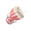 Smart Noise Reduction CIC Hearing Aid - Right Ear Red, Adjustable Sound Amplifier - 1