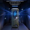 Khaki Car Air UVC Deodorizer & Ozone Purifier with USB Charging - 5