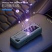 Khaki Car Air UVC Deodorizer & Ozone Purifier with USB Charging - 6