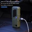 Khaki Car Air UVC Deodorizer & Ozone Purifier with USB Charging - 8