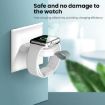 Portable USB Magnetic Wireless Charger for Apple Watch 1-10/SE (White) - 6