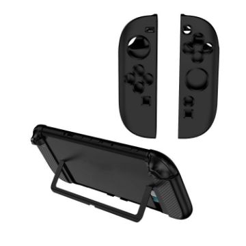 Nintendo Switch 2 Joy-con Controller Black Silicone Case Cover - 1