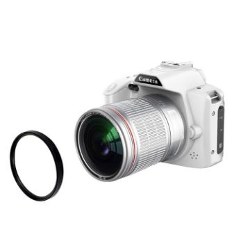 D5 HD WiFi Digital Camera 64MP Dual Lens Night Vision DV + Macro Lens - 1