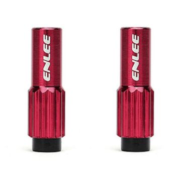 ENLEE Red 4mm Bicycle Shift Center Trim & Brake Cable Adjustment Screws - 1