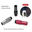 ENLEE Red 4mm Bicycle Shift Center Trim & Brake Cable Adjustment Screws - 6