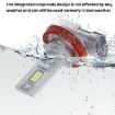 2pcs Mini H11 Direct Plug Car LED Headlight Bulb - White Light - 9