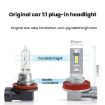 2pcs Mini 1:1 Direct Plug 9005 Car LED Headlight Bulb - White Light - 6