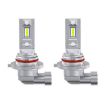 2pcs Mini 9012 LED Headlight Bulbs - Direct Plug, White Light - 1