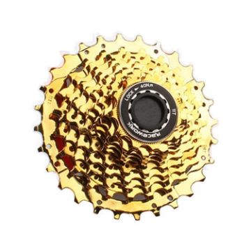RACEWORK C0991A 11-Speed Gold Road Bicycle Cassette Flywheel 11-32T - 1