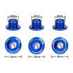 ZTTO M19 Red Aluminum Alloy Crank Cover Screws, 2pcs for Mountain Bike - 3
