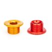ZTTO M20 Black Aluminum Alloy Crank Cover Screws, 2pcs for Mountain Bike - 5