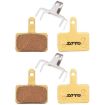 ZTTO MJ-01B Mountain Bike Brake Pads, 2 Pairs, Full Metal Copper Base - 1