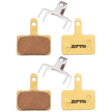 ZTTO MJ-01B Mountain Bike Brake Pads, 2 Pairs, Full Metal Copper Base - 1