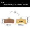 ZTTO MJ-01E Mountain Bike Brake Pads, 2 Pairs, Full Metal Copper Base - 2
