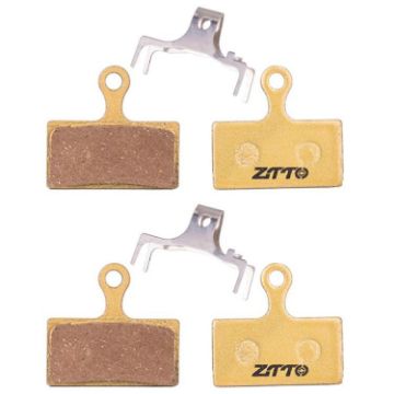 ZTTO MJ-01F Mountain Bike Brake Pads, 2 Pairs, Full Metal Copper Base - 1