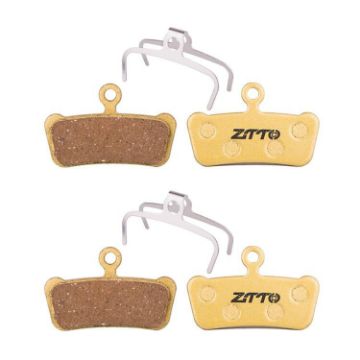 ZTTO MJ-02F Mountain Bike Brake Pads, 2 Pairs, Full Metal Copper Base - 1